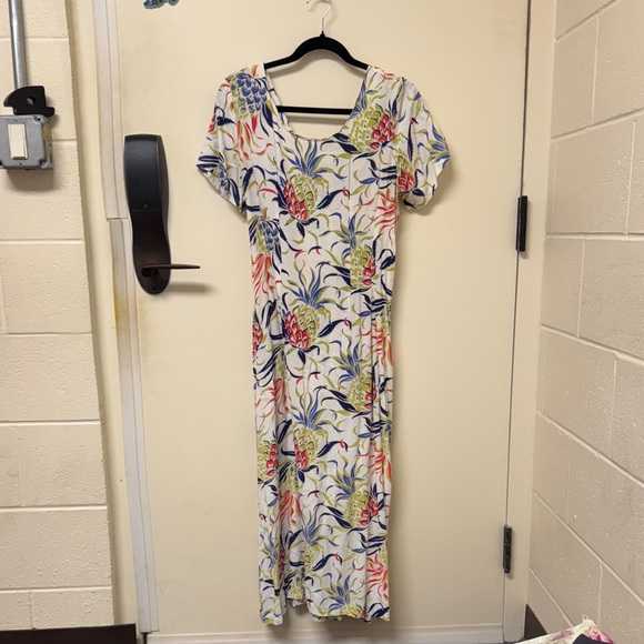 Reyn Spooner Vibrant Floral Maxi Dress - Picture 1 of 3